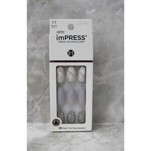 imPRESS Press-on Manicure Climb Up Medium Almond New
